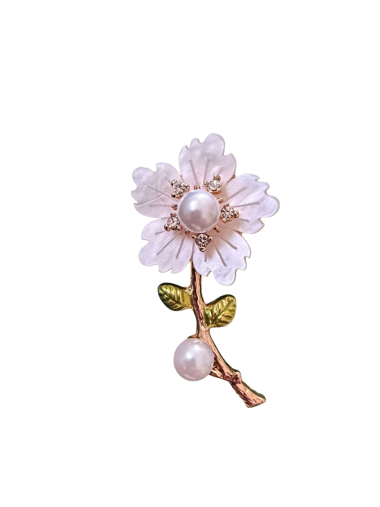 Manolya Çiçeği Broş – Romantik Hediye Seçeneği