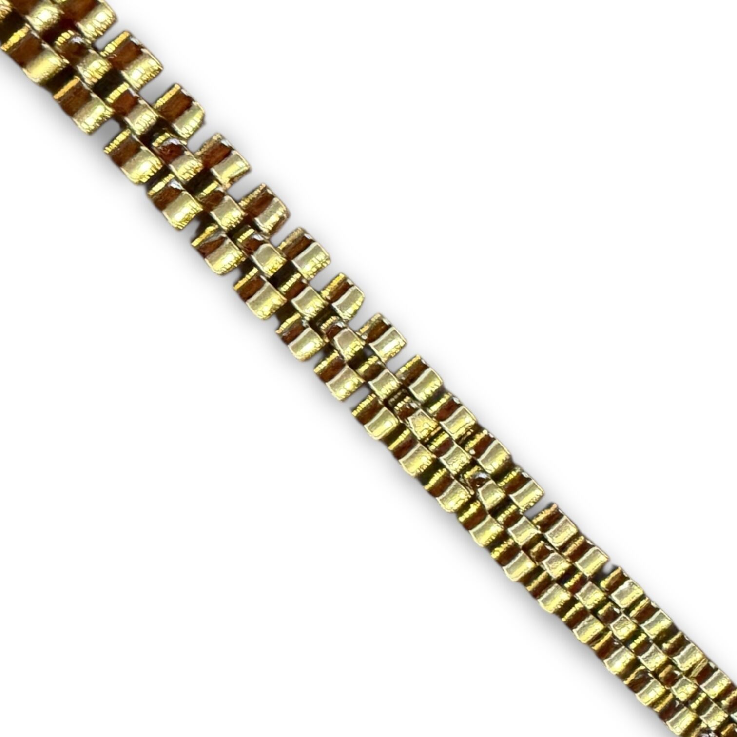 İkili Sıra Gold Zincir Bileklik - Parlak ve Modern Tasarım